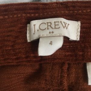J.crew corduroy skirt size 4 never worn